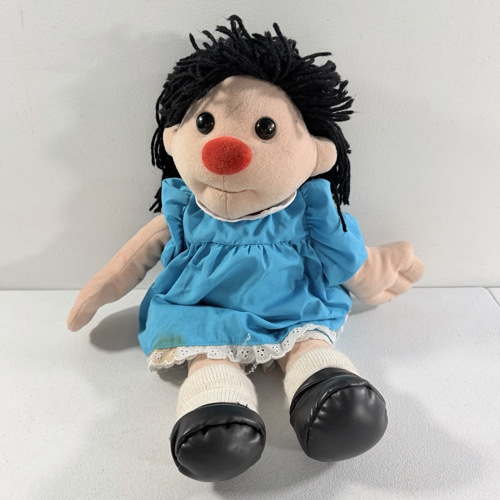 Big Comfy Couch Molly Doll 17" Plush Blue Dress Vintage 1995 Commonwealth Toys